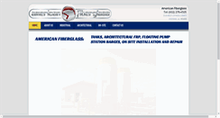 Desktop Screenshot of americanfiberglassinc.com